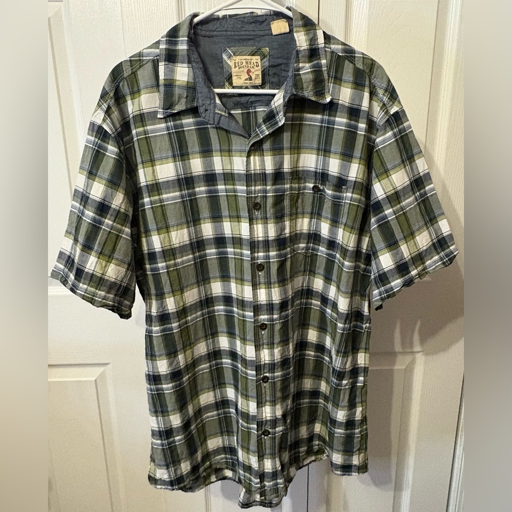 Red Head top.  Size XL